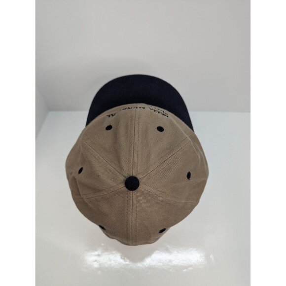 Delta Municipal Supply Company Emb Logo Men Brown Adj Strapback Cap Hat - Picture 5 of 8
